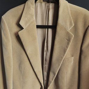 Zara Men Blazer Tan